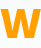Navigationsbuchstabe w
